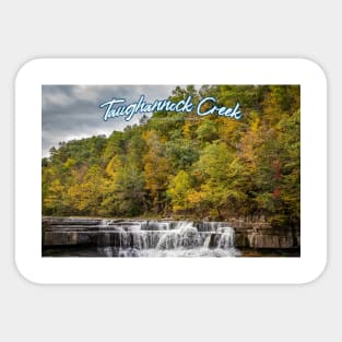 Taughannock Creek Tompkins County New York Sticker